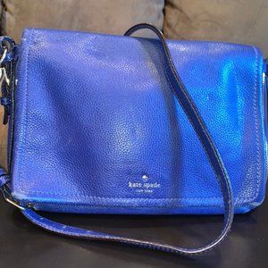 Kate Spade Royal Blue Messenger Bag
